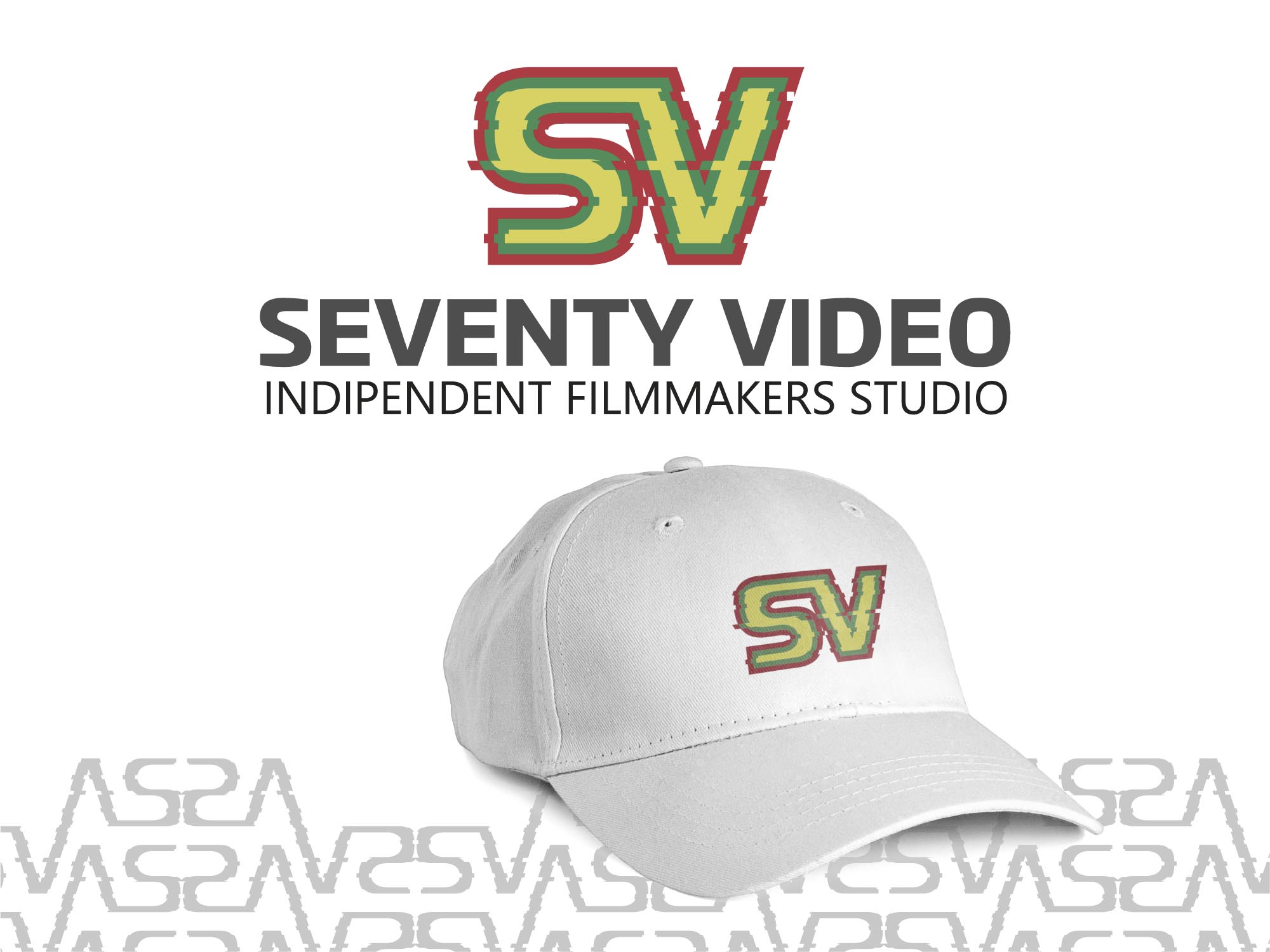 Logo e ricamo su cappellino per la ditta Seventy video
